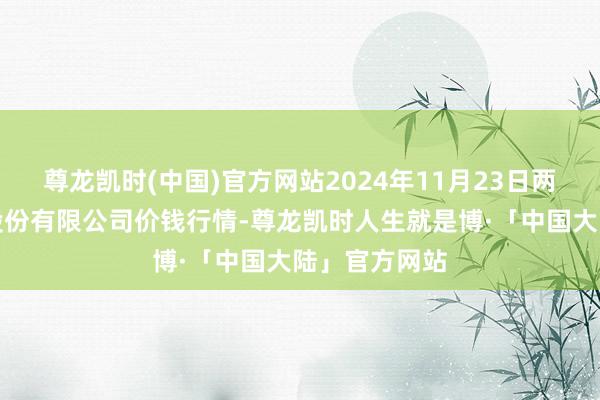 尊龙凯时(中国)官方网站2024年11月23日两湖绿谷物流股份有限公司价钱行情-尊龙凯时人生就是博·「中国大陆」官方网站